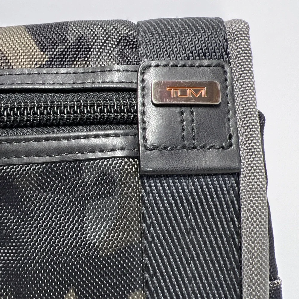 TUMI Alpha Bravo Beale Crossbody Camouflage Camo Ballistic Nylon Bag